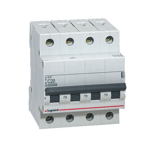 Legrand DX3 4P MCB 100A 4087 04